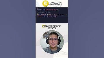 Como filtrar un arreglo JS | Función .filter  #programacion #javascript #tutorial