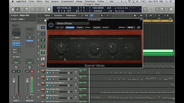 logic pro x SCANNER VIBRATO plugin test and review