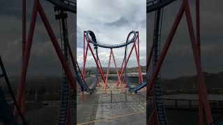 😱 Scream! 📍Six Flags Magic Mountain #coasterculture #rollercoaster  #themepark #thrillride #coaster