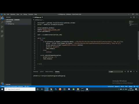 YouTube Ad Skipper Using Python | Python | DIY | Engineer'sLab