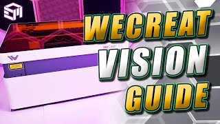 WeCreat Vision 20W Autofocus Laser Cutter and Engraver: Getting Started Guide and Review by Embrace Making 4,919 views 5 months ago 21 minutes