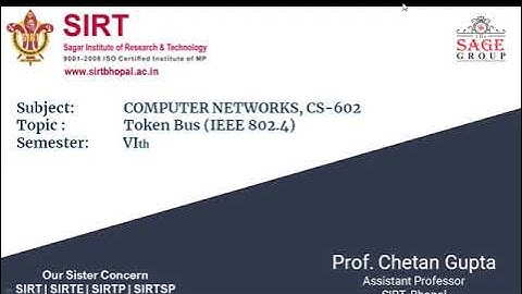 TOKEN BUS IEEE 802 4