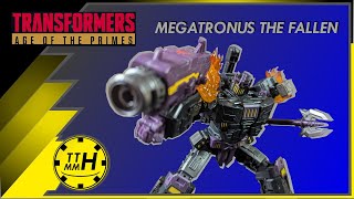 Transformers AOTP Megatronus The Fallen review (stop motion)