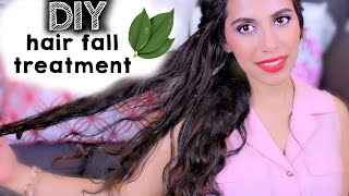 DIY HAIR LOSS TREATMENT: How to STOP HAIR FALL, Dandruff (Long Hair Natural Hair Care) Himani Wright