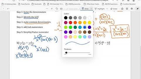 skill 9 video   add subtract rational expressions