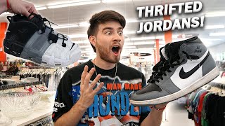 RARE AIR JORDAN 1s FOUND IN THE THRIFT! SNEAKER SHOPPING FOR THE LOW!