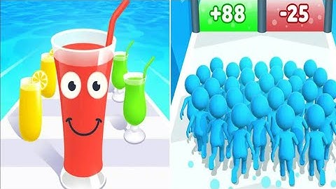 Juice Runner | Count Masters - All Level Gameplay Android,iOS - NEW MEGA APK UPDATE