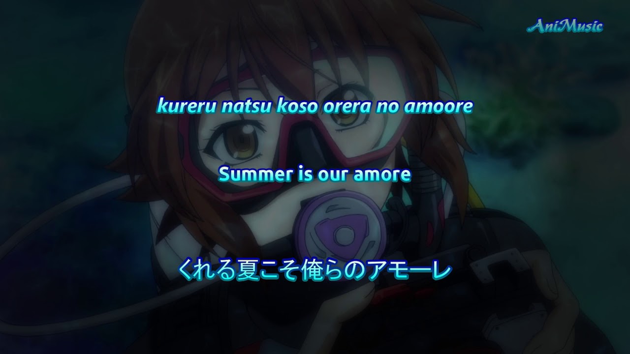 ぐらんぶる Grand Blue Op Romaji English Japanese Lyrics Youtube