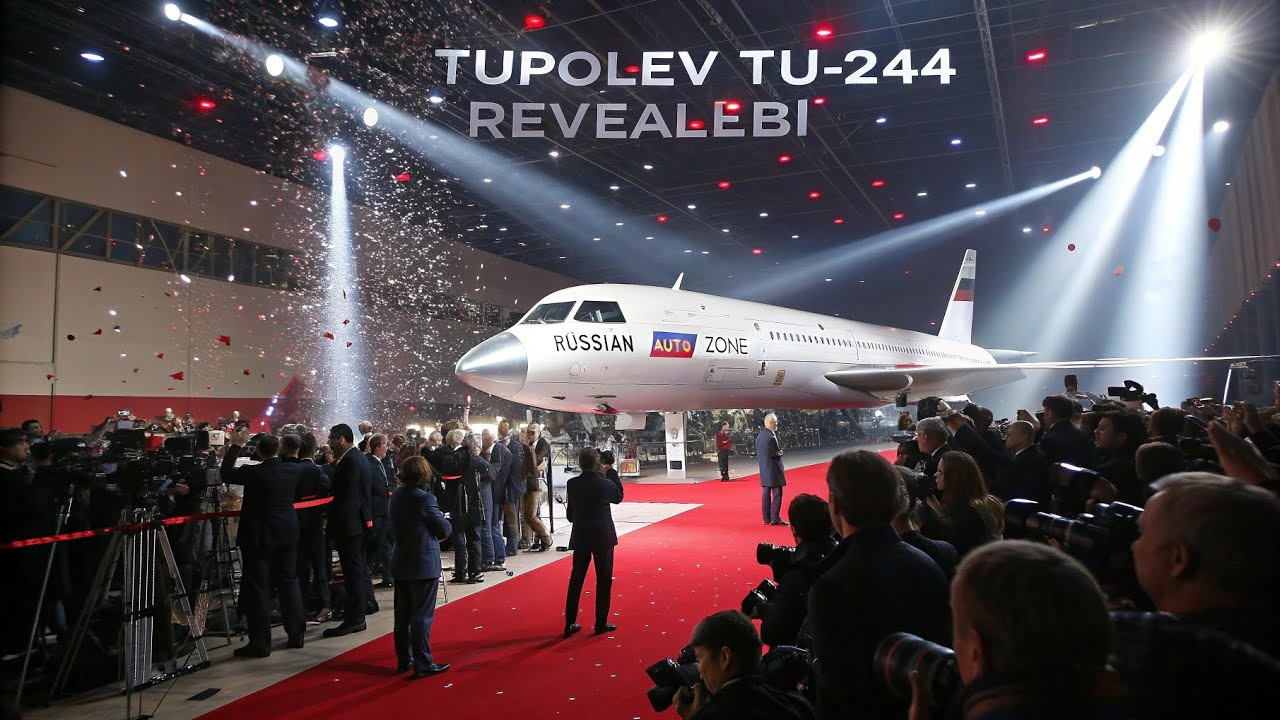 ШОК! Туполев Ту-244 ВОЗРОЖДАЕТСЯ — Россия показала сверхзвуковой шедевр будущего! 🚀🇷🇺