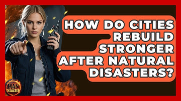How Do Cities Rebuild Stronger After Natural Disasters? - Man vs. Disaster
