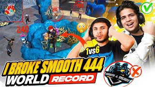 TUFAN FF Broke World Record 😱1 vs 6 55 kills? 🥵 -Free Fire Max