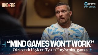 'TYSON IS BIPOLAR' | Oleksandr Usyk won't fall for Tyson Fury's 'MIND GAMES' | #RingOfFire