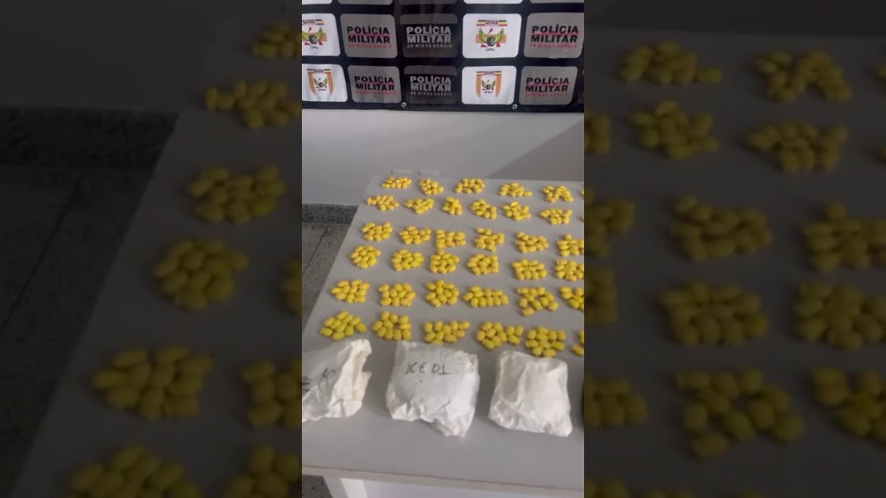 Homem é preso com ecstasy, haxixe e maconha durante abordagem na MGC-462, em Patrocínio.