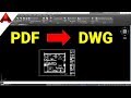 ✅ Chuyển Đổi File PDF thành DWG online free ( Convert file PDF to DWG in autocad) - Thủ thuật Autocad