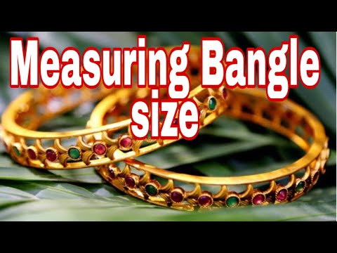 How to measure your bracelet size\Know you bangle size DIY #bangles