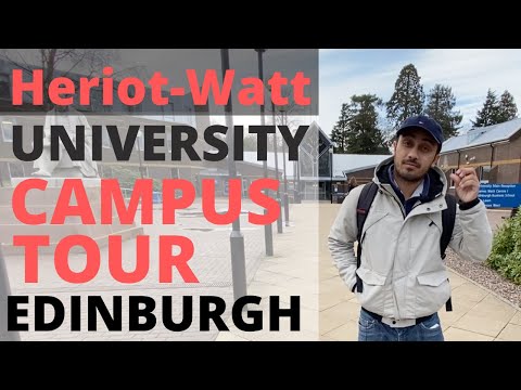 heriot watt university campus tour