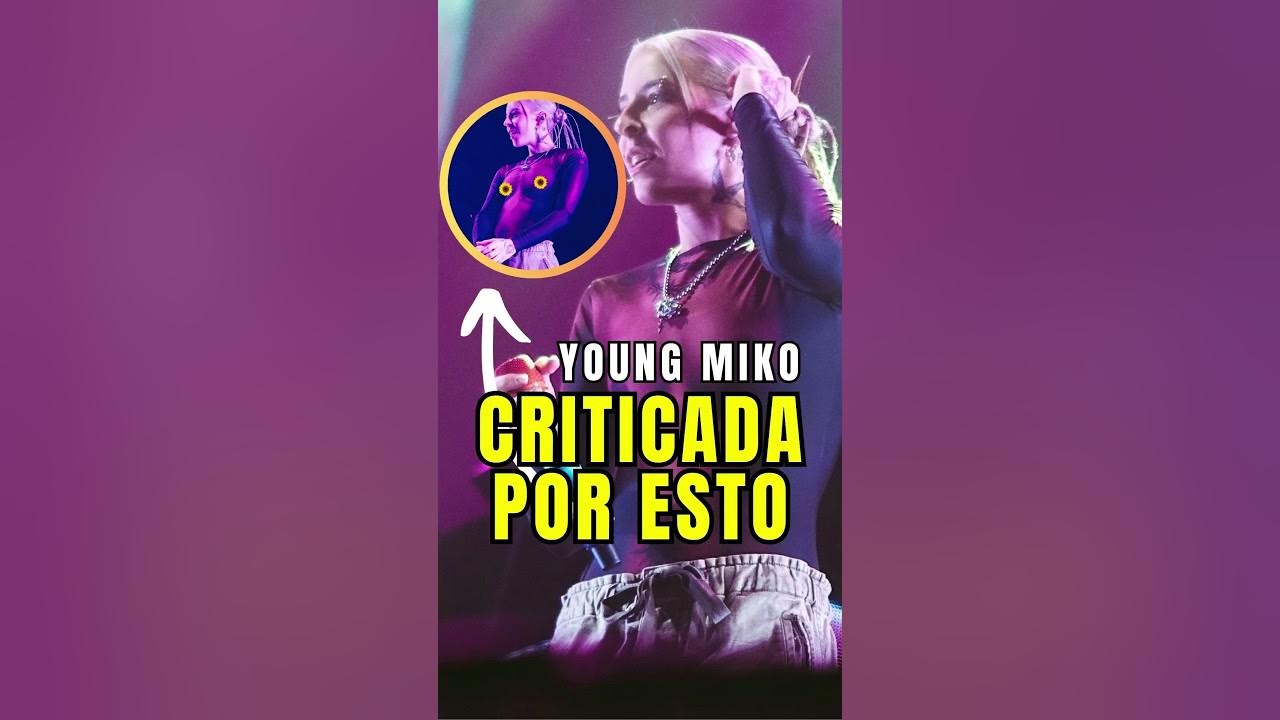 Young Miko es criticada por su outfit y pppr decirle esto a una Fan😱 Young Miko es criticada por su outfit y pppr decirle esto a una Fan😱