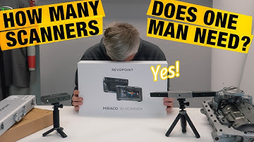 You can probably scan a car in 5min with this! @Revopoint3D Revopoint MIRACO Plus 3D Scanner