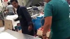 4line facial tissue machine with packing in Saudi Arabia customer's plant