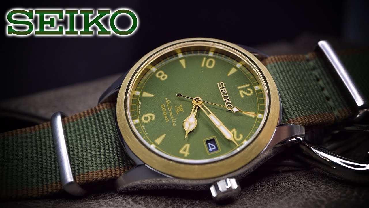 SEIKO ALPINIST SPB212 Review | 38mm No Compass Alpinist Sarb017 Style Field  Watch. - YouTube