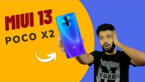 MIUI 13 in POCO X2 🔥 NEW UPDATE *