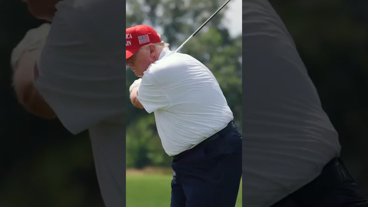 Trump's Golf Skills Will Surprise You! ⛳😂
