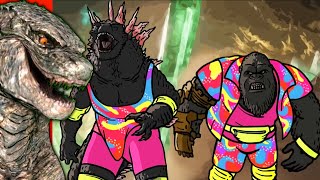 Godzilla x Kong But The Wrong Version