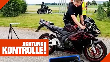 Wie misst man Dezibel beim Motorrad?