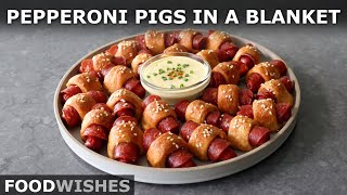 Pepperoni Pigs in a Blanket | Food Wishes by Food Wishes 100,211 views 3 months ago 7 minutes, 14 seconds