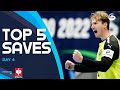 Top 5 Saves | Day 4 | Preliminary Round | Men&#39;s EHF EURO 2022