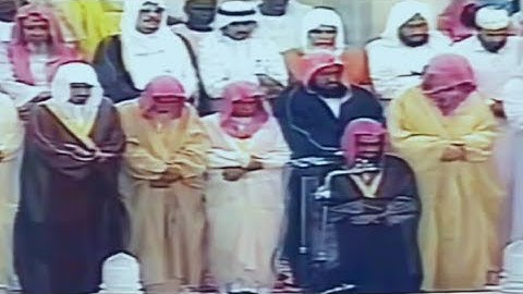 تلاوات نادرة من صلاة التهجد بصوت الشيخ سعود الشريم