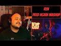 Ren fred again mashup reaction  he could sing me the phonebook for all i care