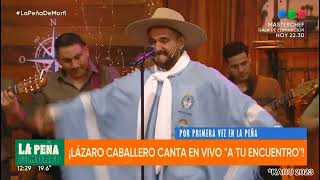 Video thumbnail of "Lázaro Caballero - A tu encuentro"