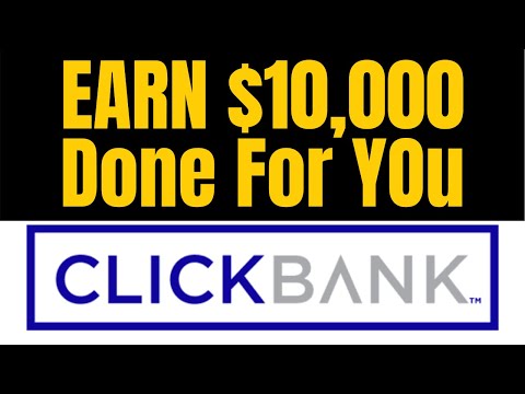 Done For You Clickbank Affiliate Marketing (Make Money Online)