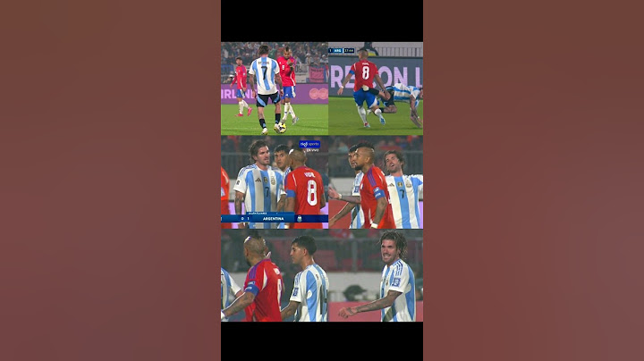 Arturo Vidal tried to provoke Rodrigo de Paul and the Argentine humiliated him completely.