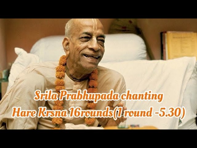 HARE KRISHNA HARE RAMA PRABHUPADA 