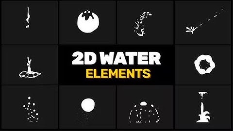 Water Elements // MOGRT | Premiere Pro Template | Videohive