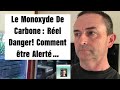 Le Monoxyde de Carbone : Réel Danger !