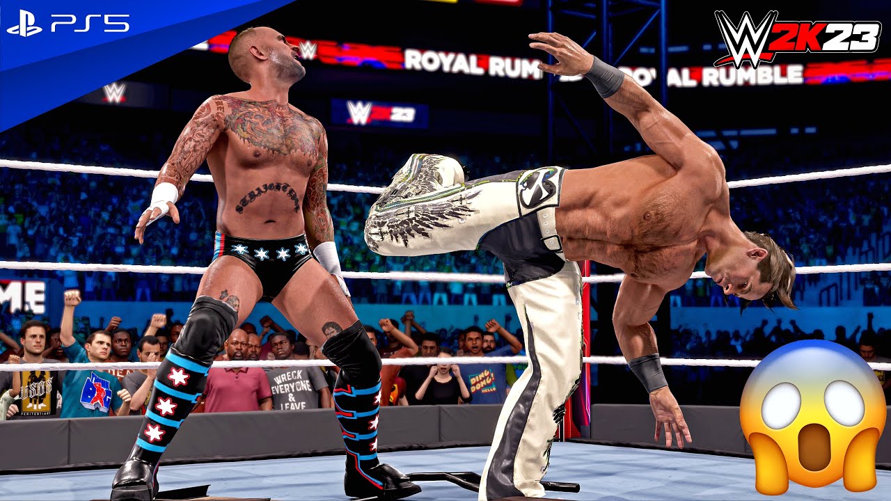 WWE 2K23 - Shawn Michaels vs. CM Punk - Undisputed WWE Universal Championship Match | PS5™ [4K60]