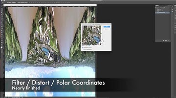 How to Tiny Planet a panorama in Photoshop - 4 steps