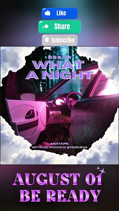 Aug 1 is locked in 💿 New mixtape What A Night — tap 🔔#WhatANight #RapTape