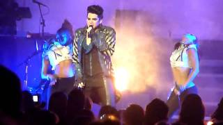 ADAM LAMBERT - GLAMNATION TOUR - SAN DIEGO - STRUT