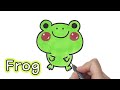 How to Draw a Cute Frog 개굴개굴~귀여운 개구리 그리기