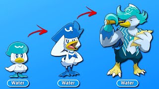 Alternate Starter Evolutions Scarlet and Violet (Gen 9)