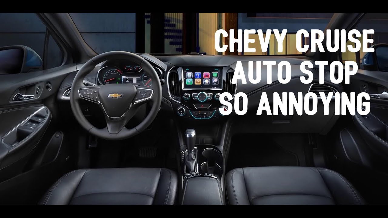 How To Turn Off Auto Stop In Chevy Cruise !!! Its Easy