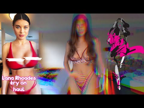 SEE-THROUGH TIME ll TRASPARENT NEW Lingerie Try On Haul!  BY LANA RHODES