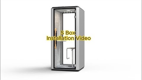 S. phone booth installation video