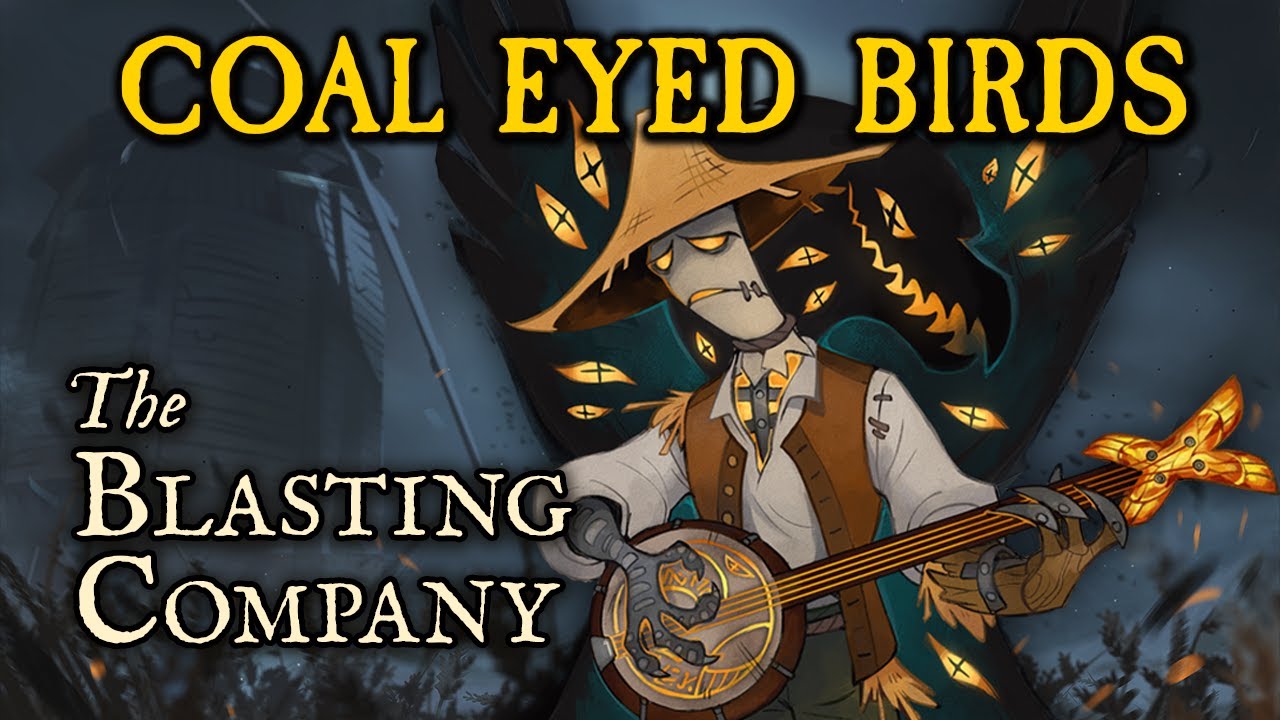 Coal Eyed Birds - The Blasting Company | Official Animated Lyric Video | The Crooked Moon Coal Eyed Birds - The Blasting Company | Official Animated Lyric Video | The Crooked Moon