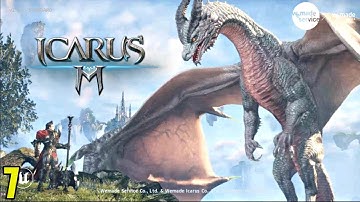 BEST MMORPG LIKE WOW Mobile Icarus M: Riders of Icarus Android ios Gameplay Open World Part 7
