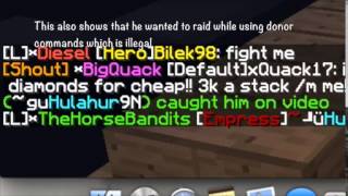 Bilek98 Abusing His Donor Commands | Lichcraft Factions Report